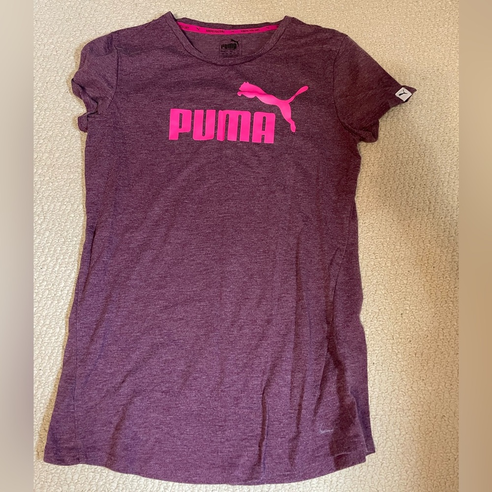 Puma workout tshirt, size S